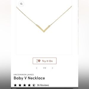 Uncommon James Baby V Necklace